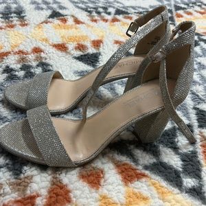 Michael Shannon Silver High Heels